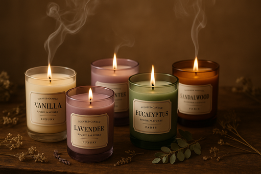 1. Comment choisir le parfum idéal pour sa bougie selon l’ambiance voulue